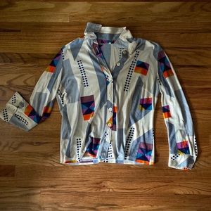 Vintage Button Up Blouse